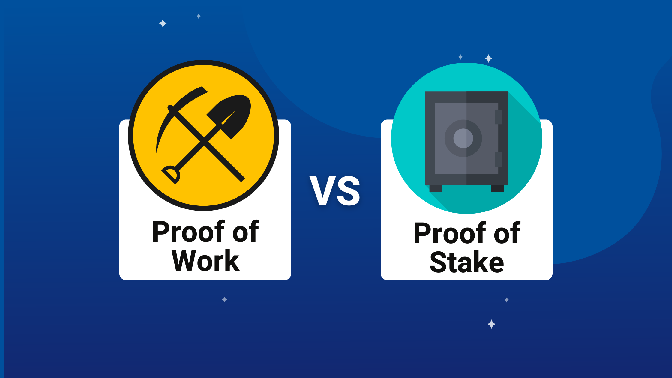 What is Proof of Work (PoW) and Proof of Stake (PoS) and what are their differences?