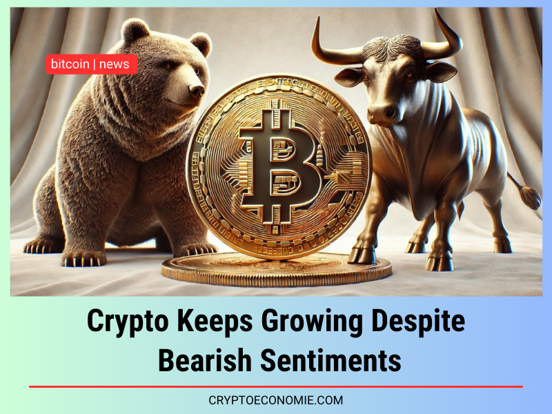 Crypto Keeps Growing Despite Bearish Sentiments