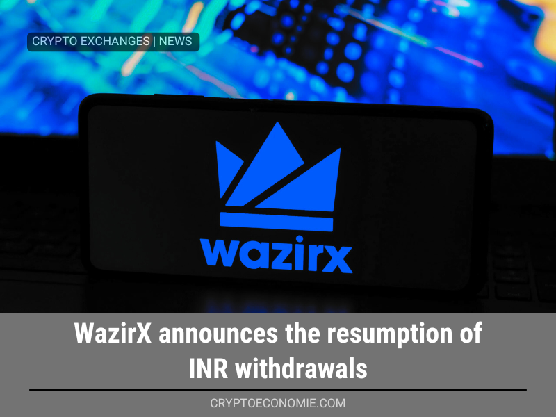 WazirX announces the resumption of INR withdrawals and shares an update for cryptocurrency holders.