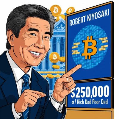 Kiyosaki Doubles Down on Bitcoin: $250,000 Target and a Warning for Traditional Finance